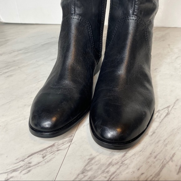 Louise et Cie Verdi Leather Black Stretch Boot 6M - Picture 11 of 15